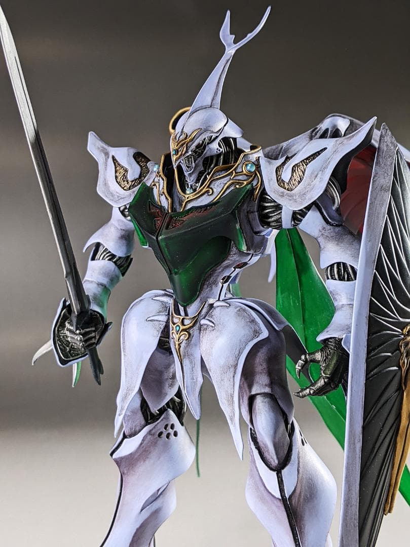 プラモデル　PLAMAX オーラバトラーサーバイン　組立塗装済