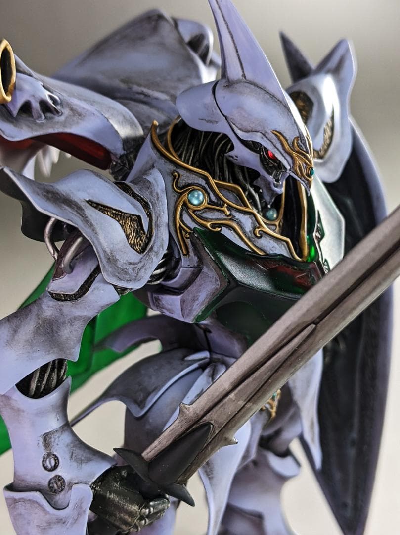 プラモデル　PLAMAX オーラバトラーサーバイン　組立塗装済