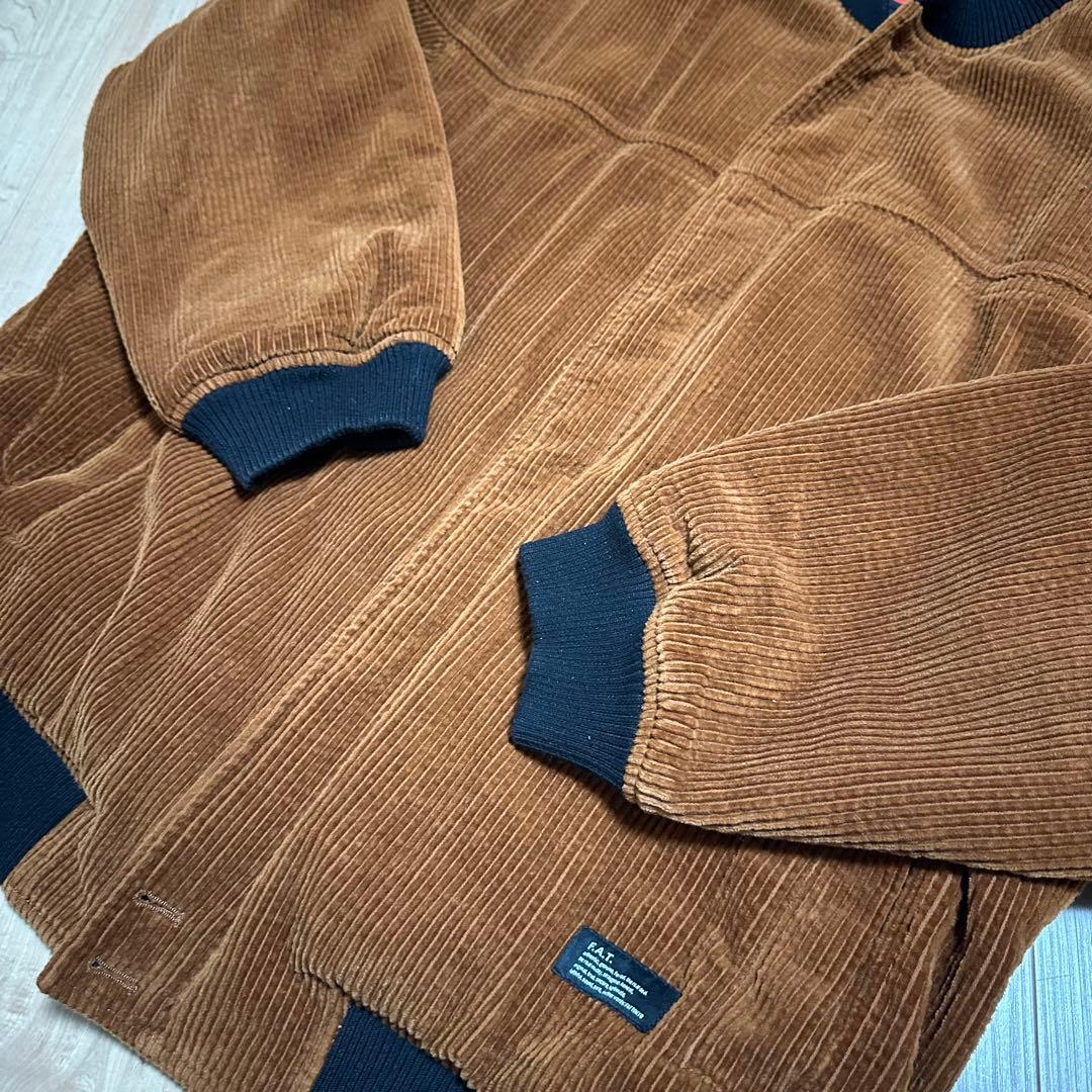 美品F.A.T.コーデュロイ ブラウンジャケットエフエーティーBOUNCER C