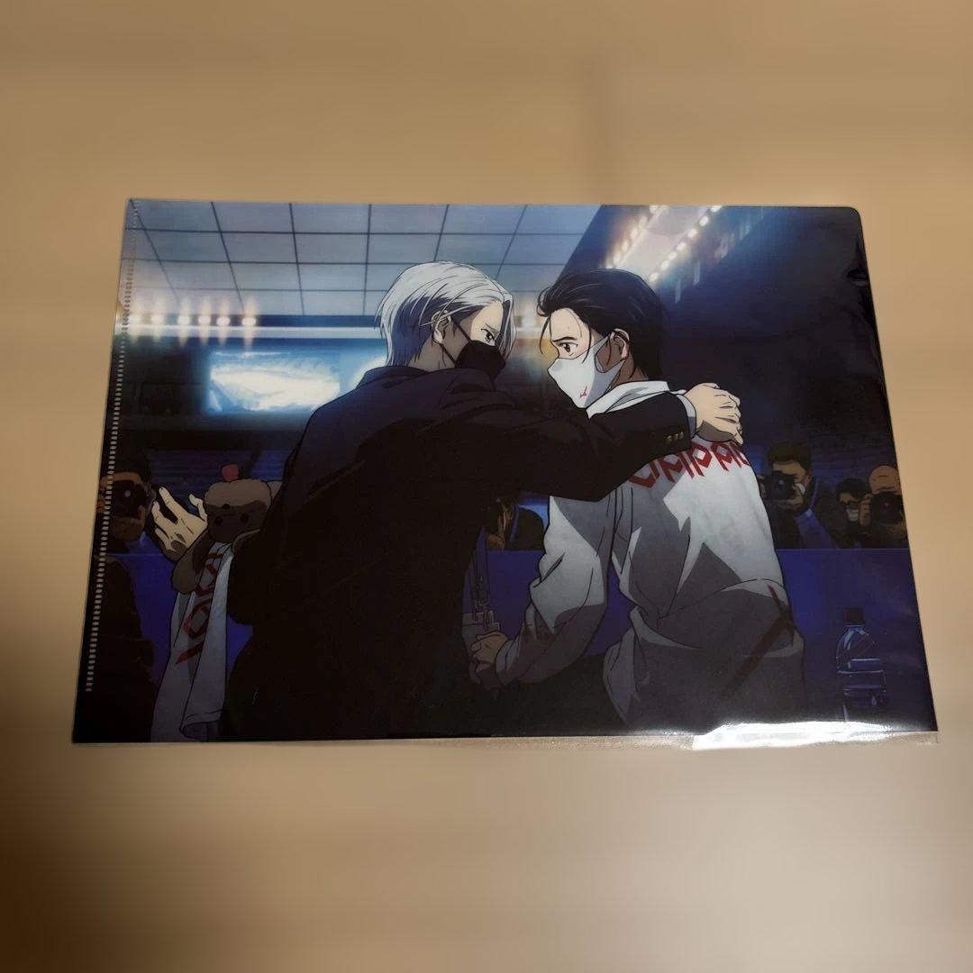 ユーリ!!! on ICE ミズノ　クリアファイル　タオル コラボ　特典