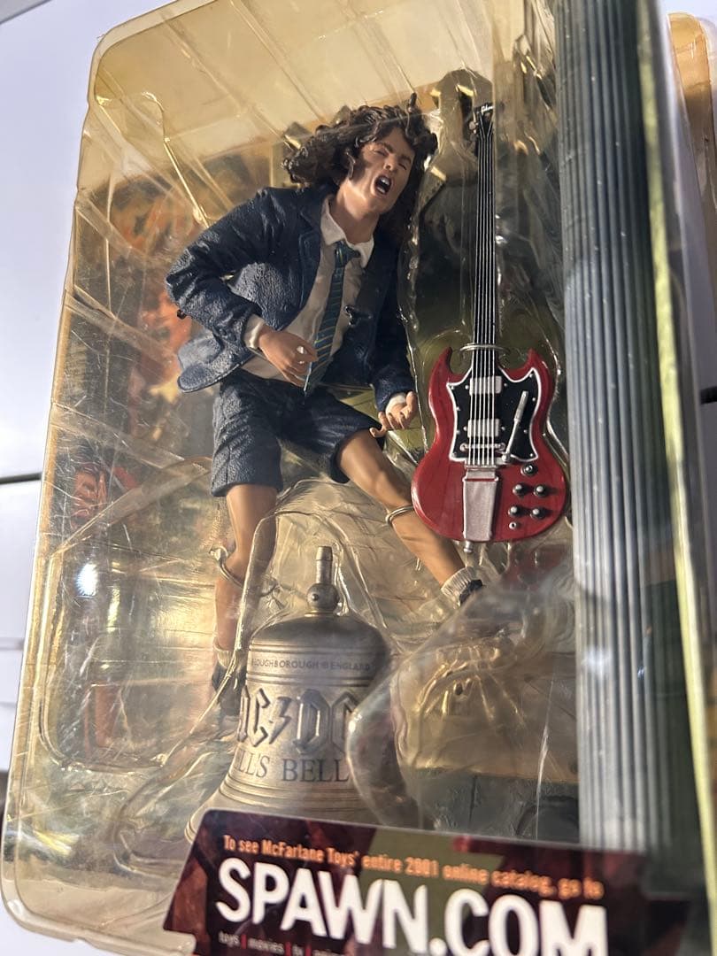 未開封 AC/DC アンガス•ヤング フィギュア　マクファーレン　 ‘2001