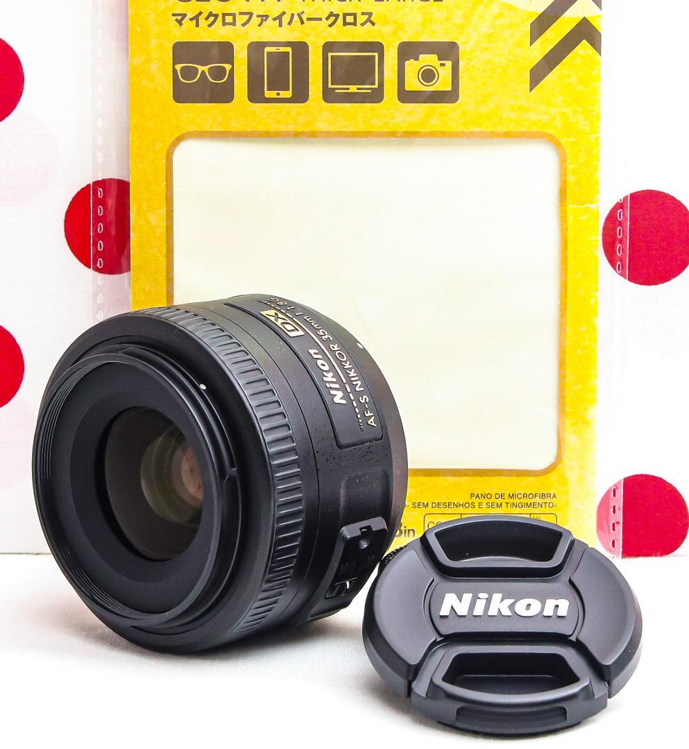 ニコン Nikon AF-S 35mm F1.8G❤大人気単焦点レンズ❤