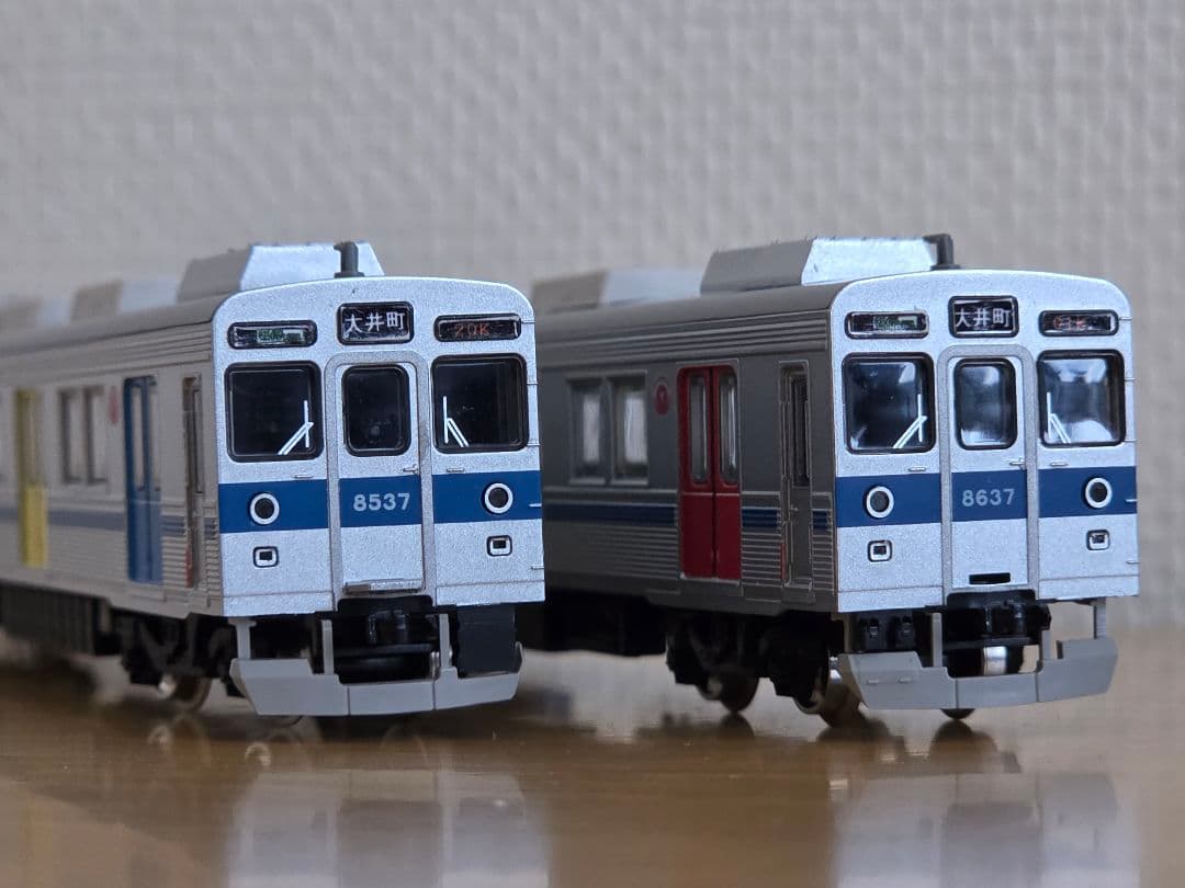 グリーンマックス 50617/50618 東急 8500系 青帯・ドア装飾編成②