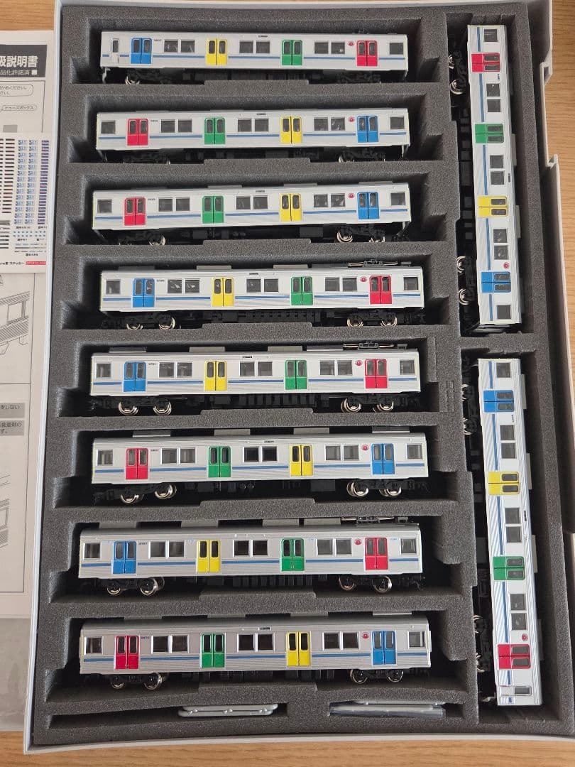 グリーンマックス 50617/50618 東急 8500系 青帯・ドア装飾編成②