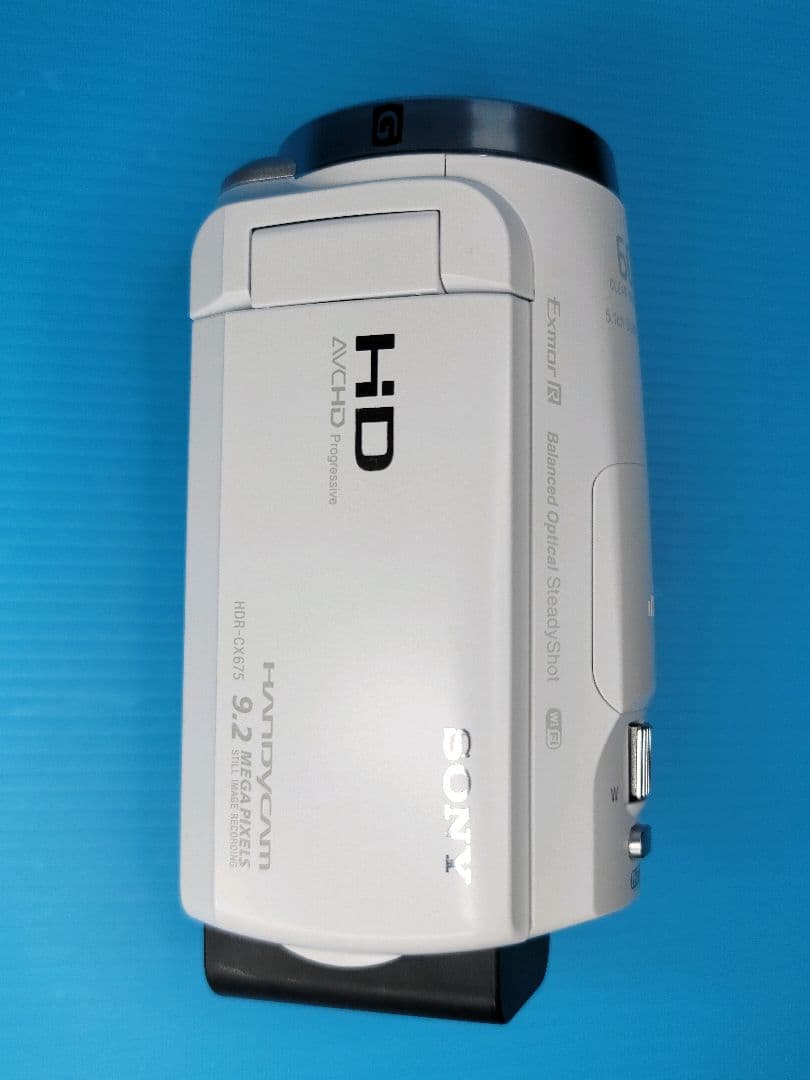 【美品】SONY HDR-CX675（W） 　“新”「空間光学手ブレ補正」