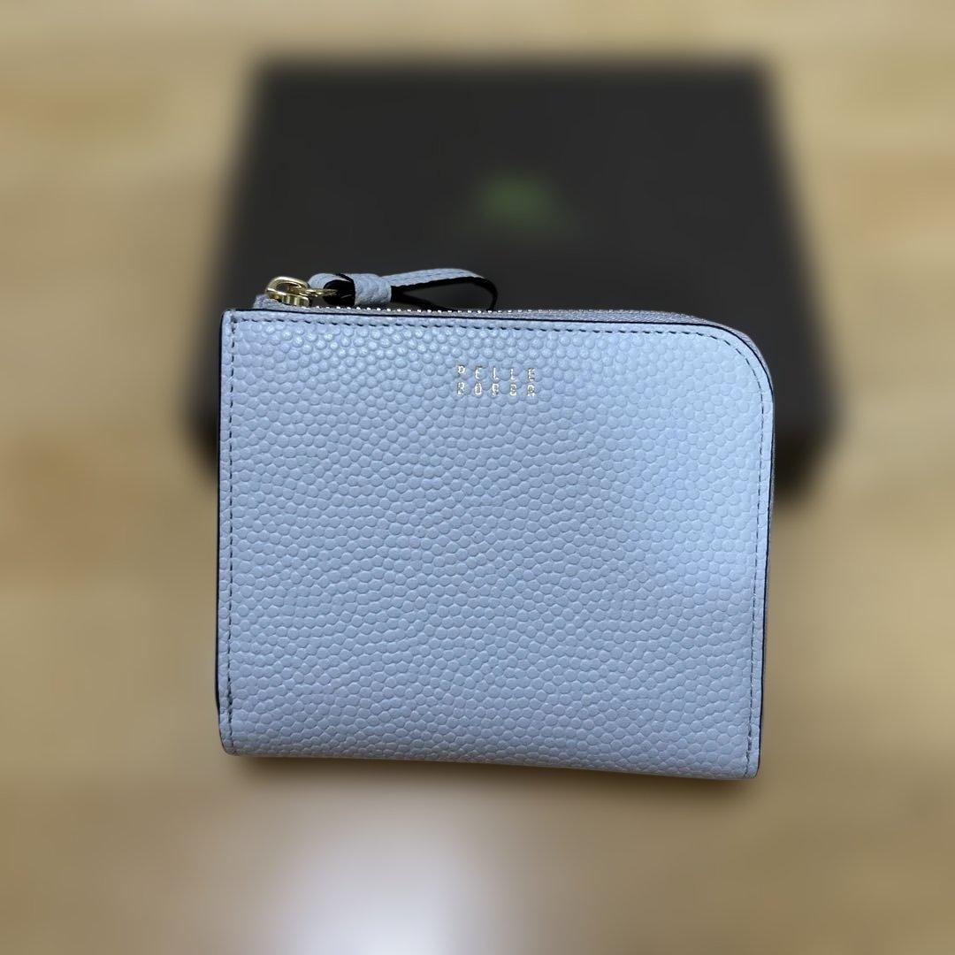 《新品》PELLE BORSA L字ファスナーミニ財布