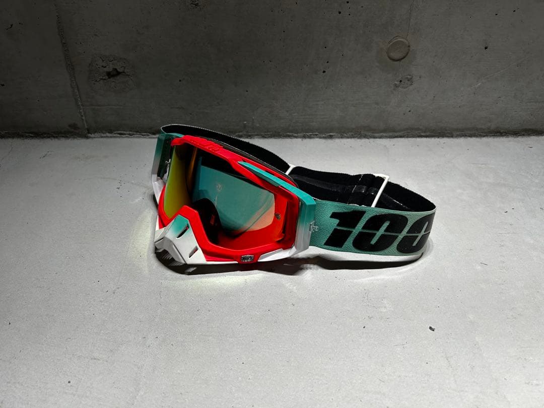 HJCオフロードヘルメット 100%ゴーグルセット