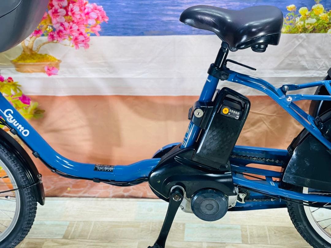 高年式ギュットクルーム2021年モデル⭐️パナソニック子供乗せ電動自転Y3183
