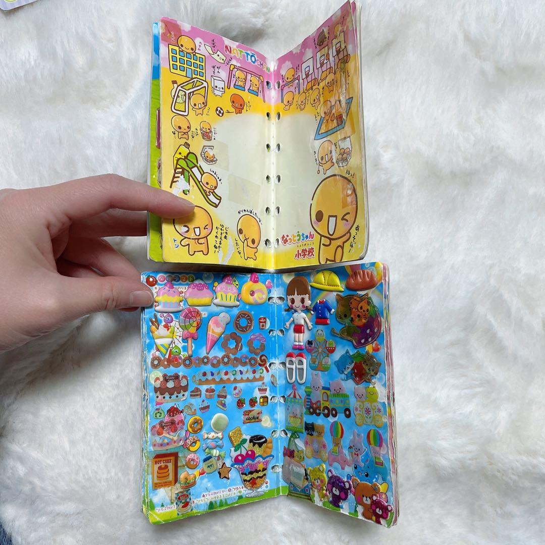 平成レトロ　シール帳 完成品 メゾピアノ　ウォーターシール　サンリオ　キティ