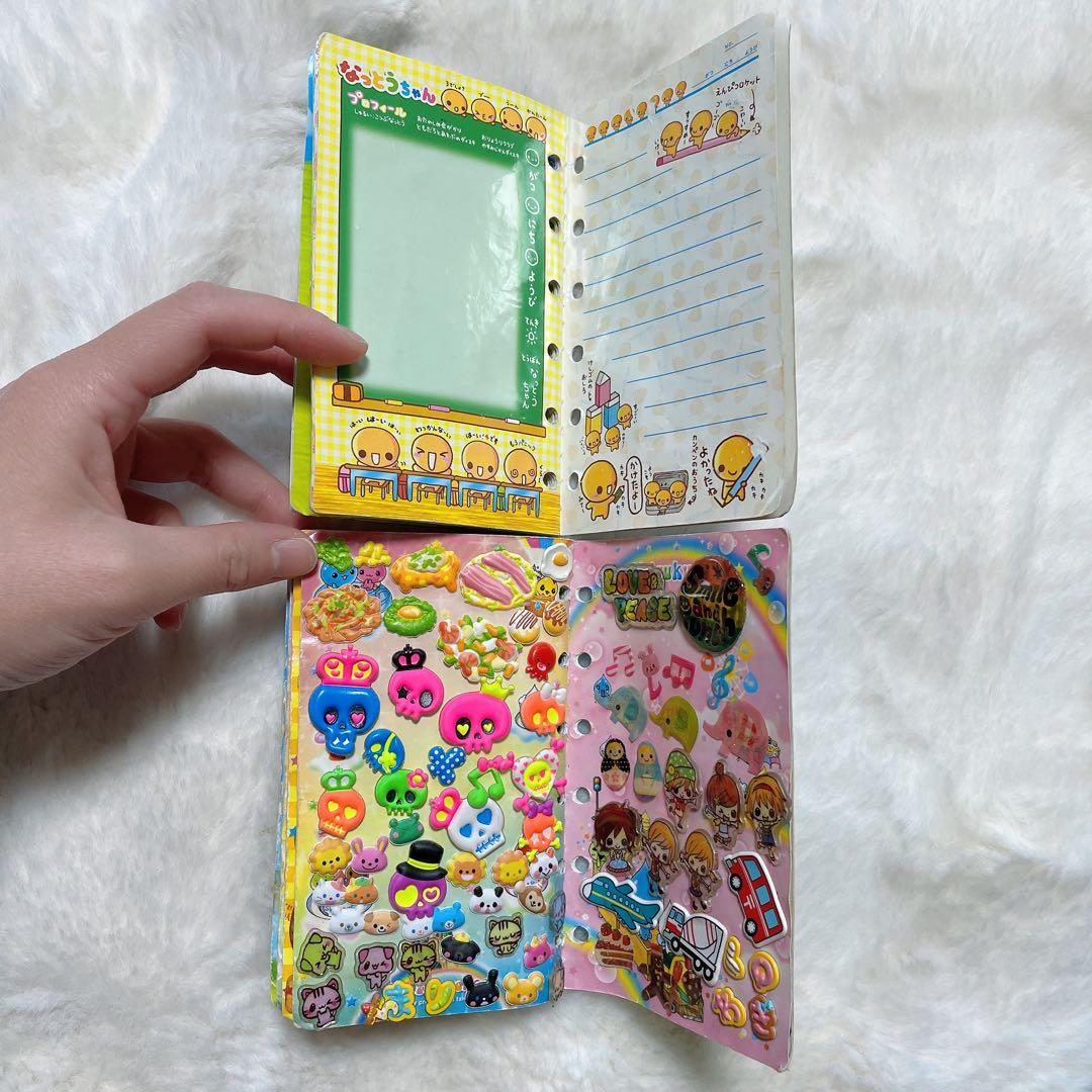 平成レトロ　シール帳 完成品 メゾピアノ　ウォーターシール　サンリオ　キティ