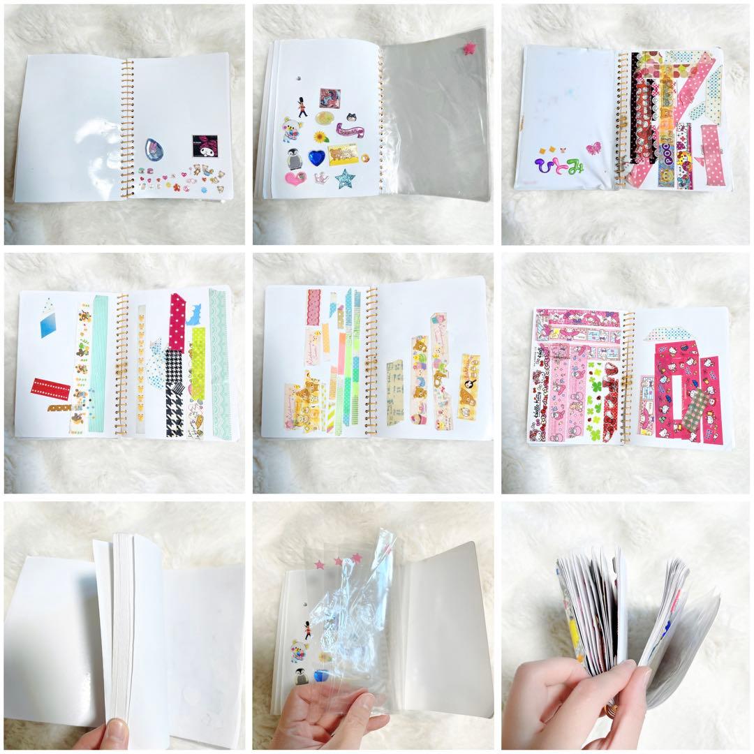 平成レトロ　シール帳 完成品 メゾピアノ　ウォーターシール　サンリオ　キティ