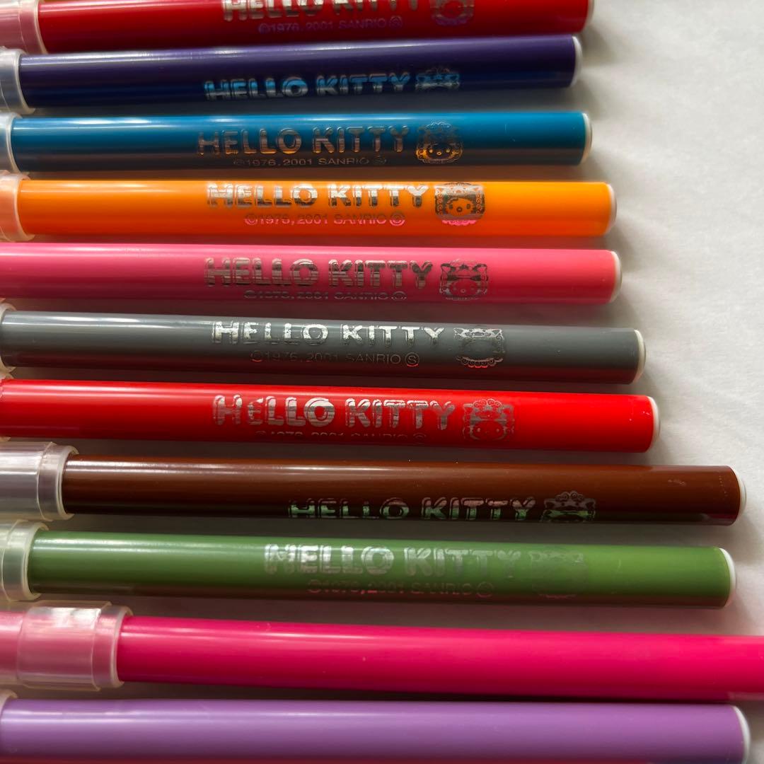 希少✧︎ハローキティ 沖縄限定 カラーペン23本セット