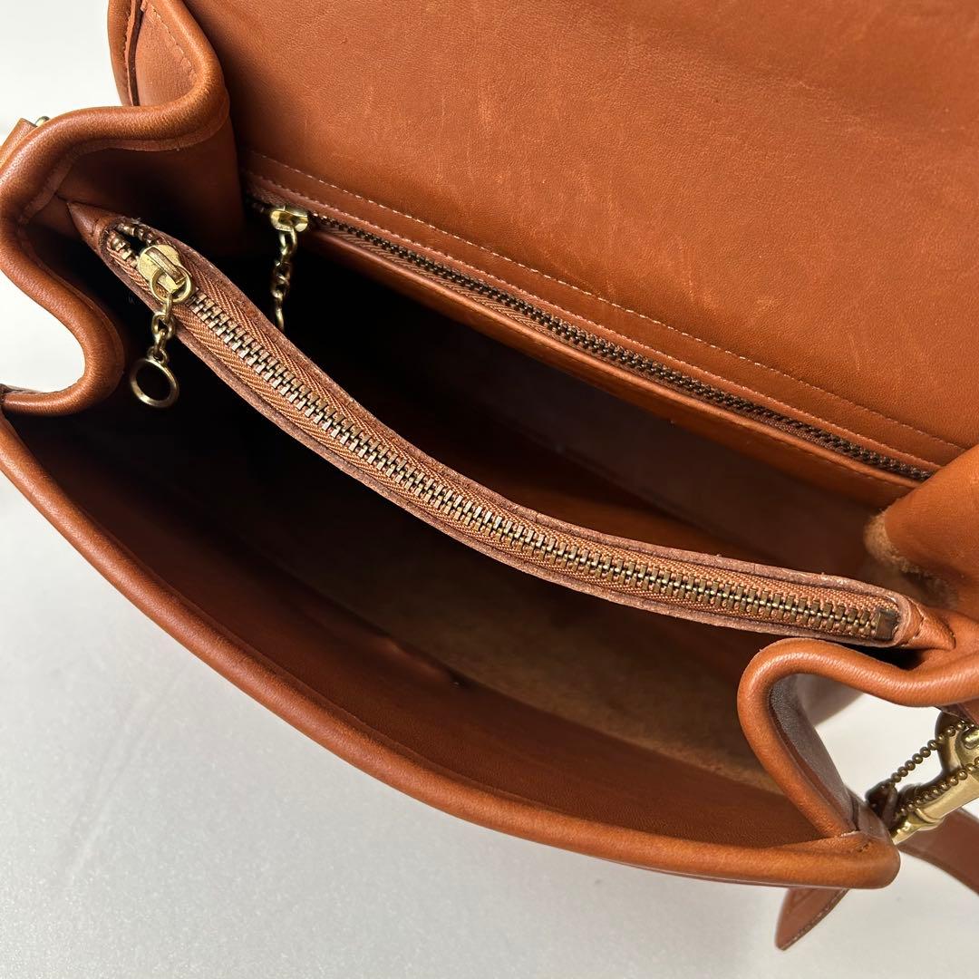 クリーニング済 old coach 9977 Manor Bag USA