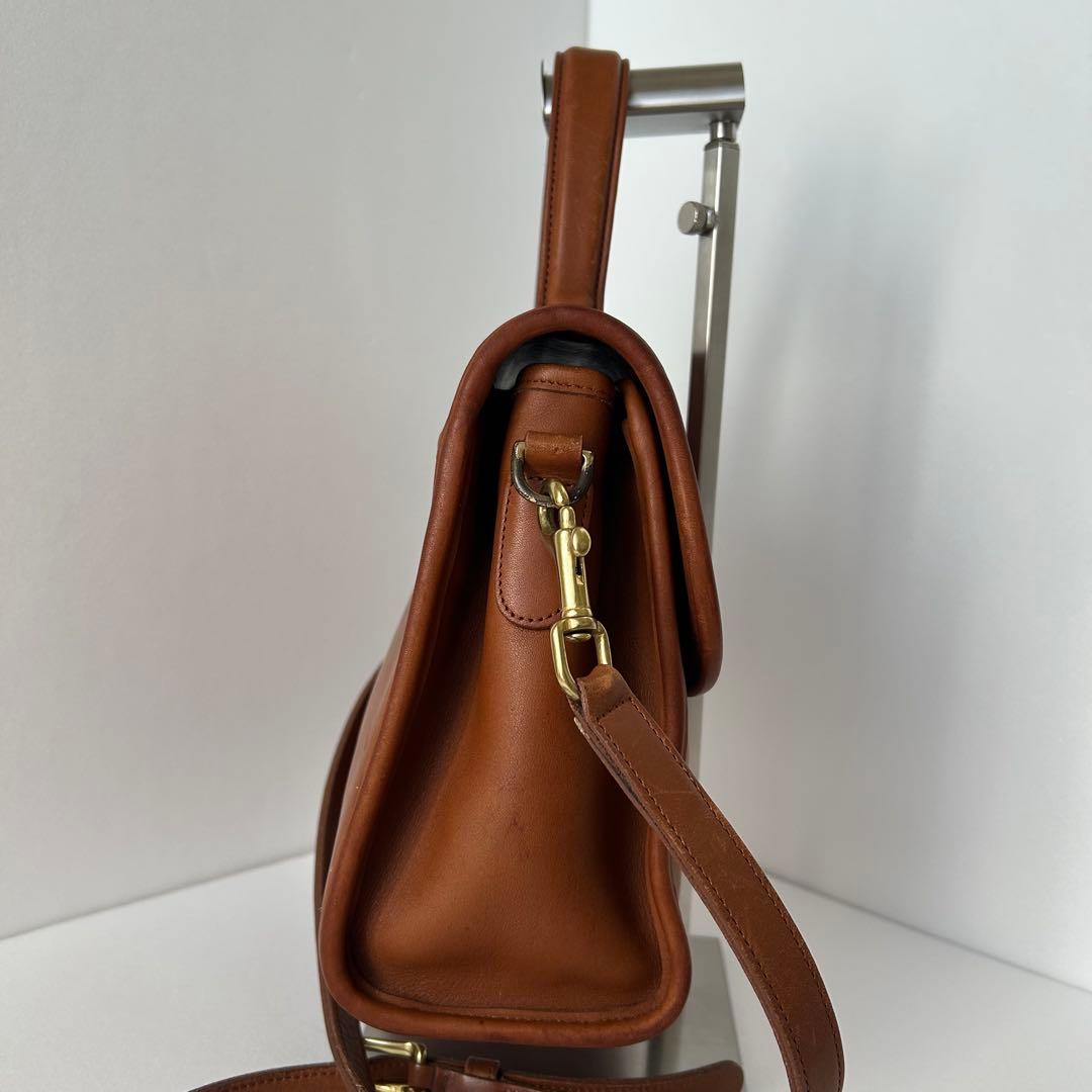 クリーニング済 old coach 9977 Manor Bag USA