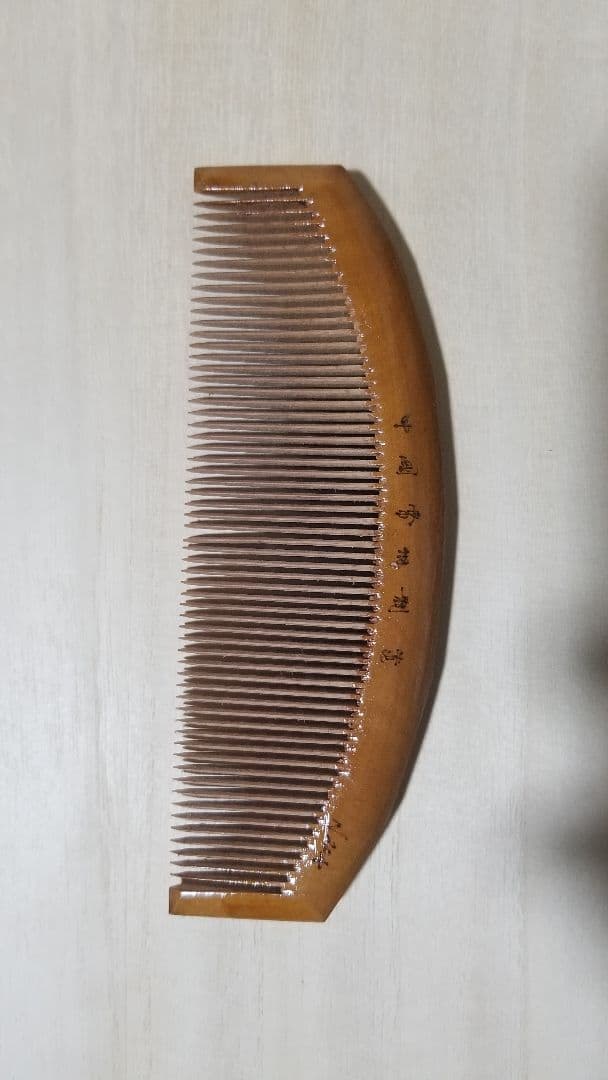 極希少品　中国　アンティーク★木製彫刻櫛 　コレクション品　天然木　古玩