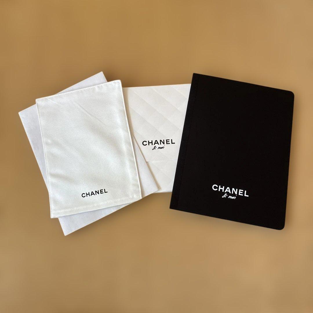 シャネル　ショッパー　空箱　マグネット　説明書　付属品　セット