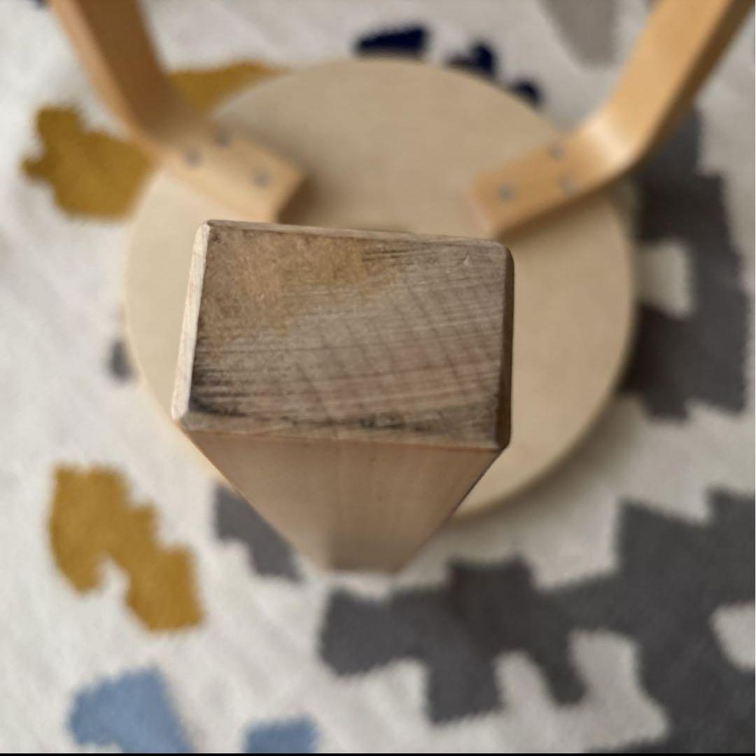 Artek アルテック Stool 60 3本脚 リノリウム パール scope