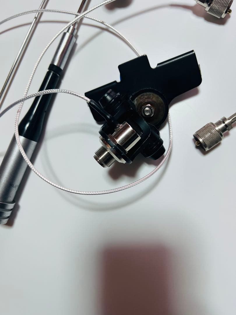 アマチュア無線機KENWOOD TM-V708S アンテナ、基台、ケーブルセット