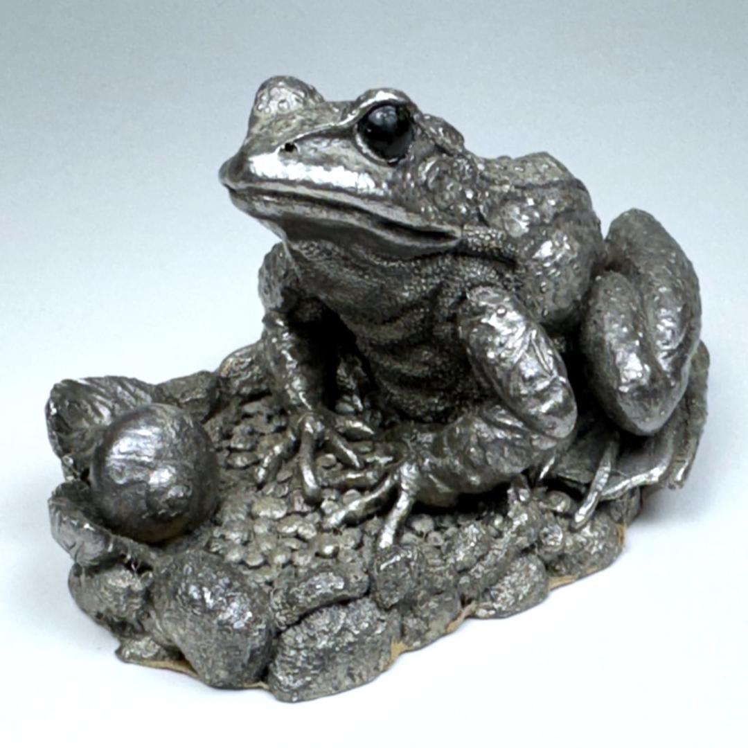 カントリーアーティスト スターリングシルバー カエル フロッグ 蛙 207g