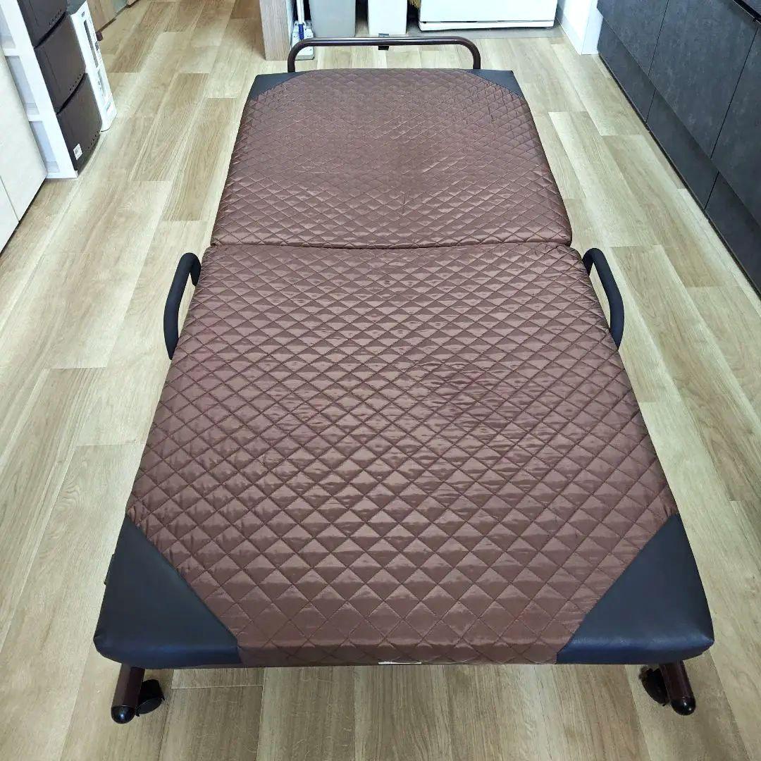 さっちゃん様　 ブラウン 折りたたみベッド キルティング
