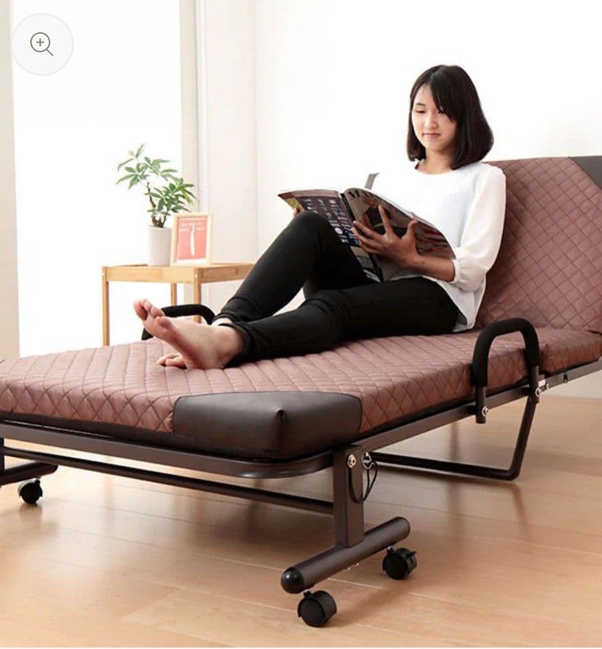 さっちゃん様　 ブラウン 折りたたみベッド キルティング