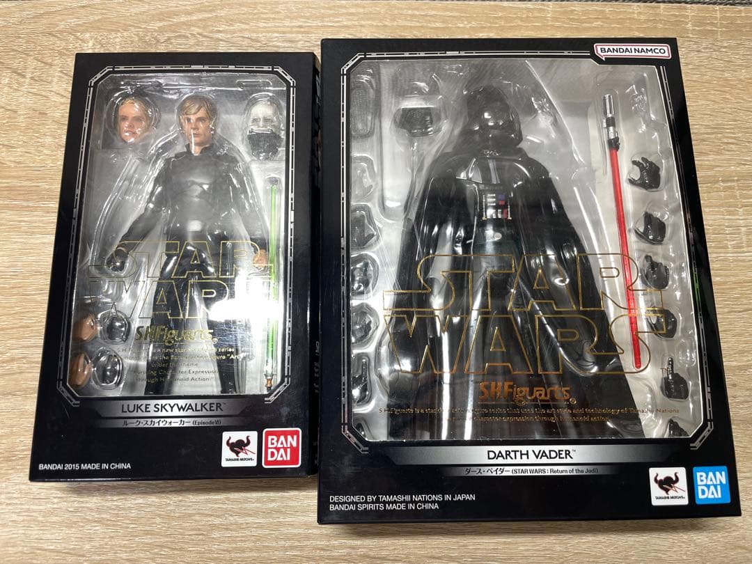 S.H.Figuarts ルーク・スカイウォーカー ダース・ベイダー ep6