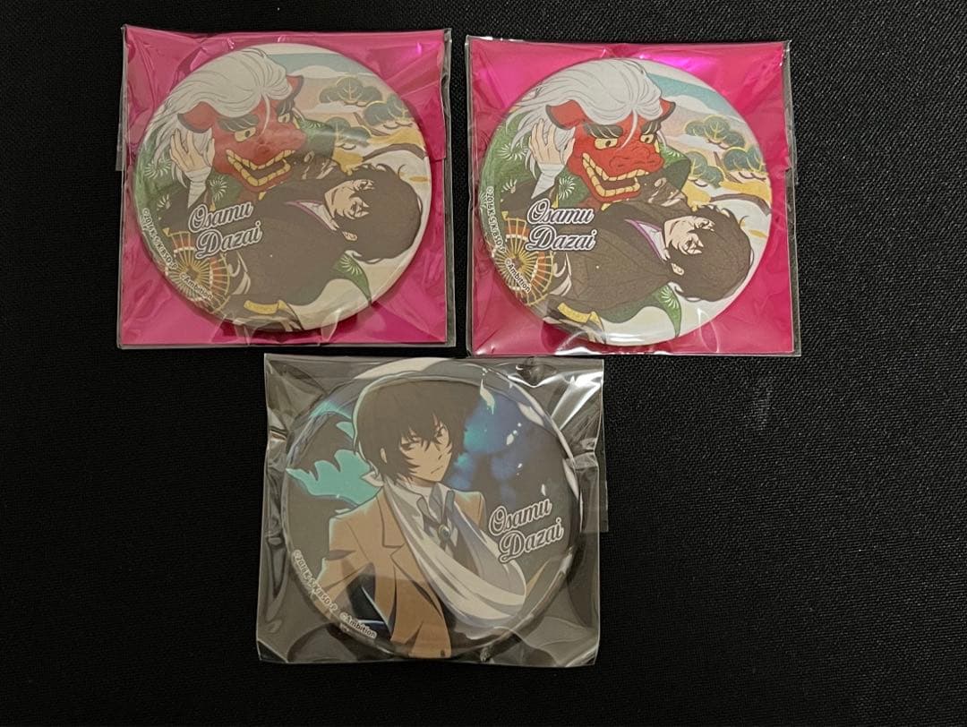 文豪ストレイドッグス 文マヨ 迷ヰ犬怪奇譚 太宰治 缶バッジ 文スト