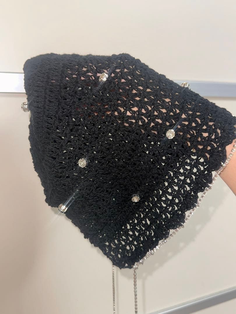 maison lulu pinot Isabel hood ブラックlitmus