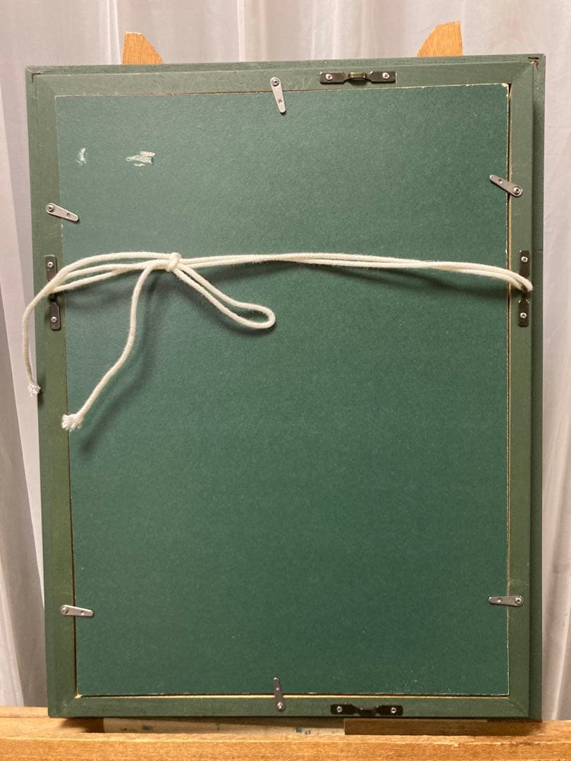 油彩 油絵 石仏【山本吉雄】 『美術大鑑』•『美術年鑑』日展特選 P4号