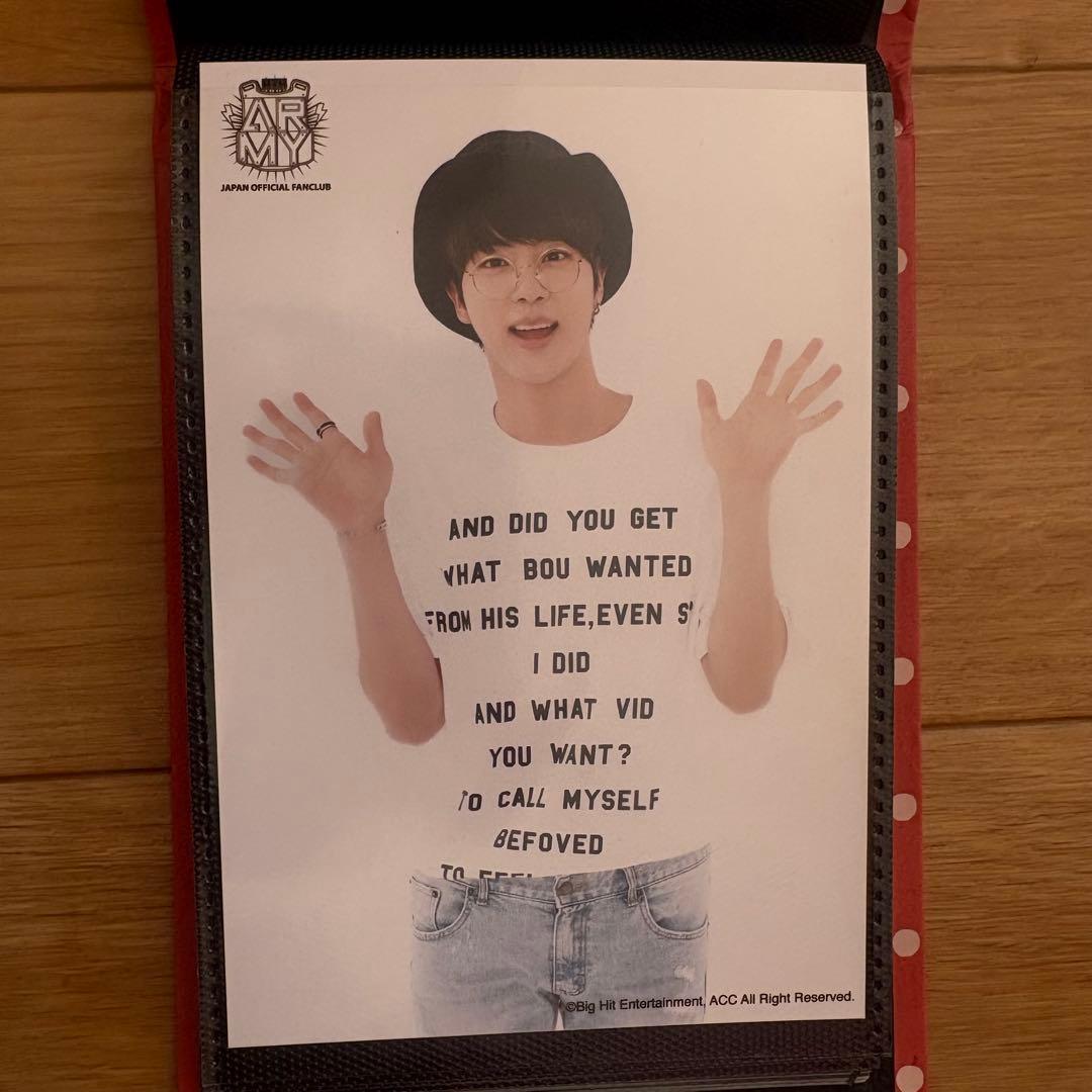 BTS 会場限定継続フォト写真　ジミン　ジン