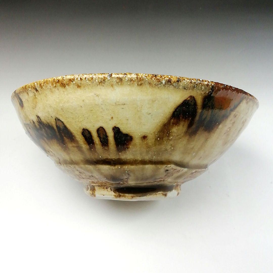 Ｔ１５　茶碗　『美濃伊賀　茶碗』『ガンジャラ窯　高森鵬翔』　共箱　抹茶碗　茶道具