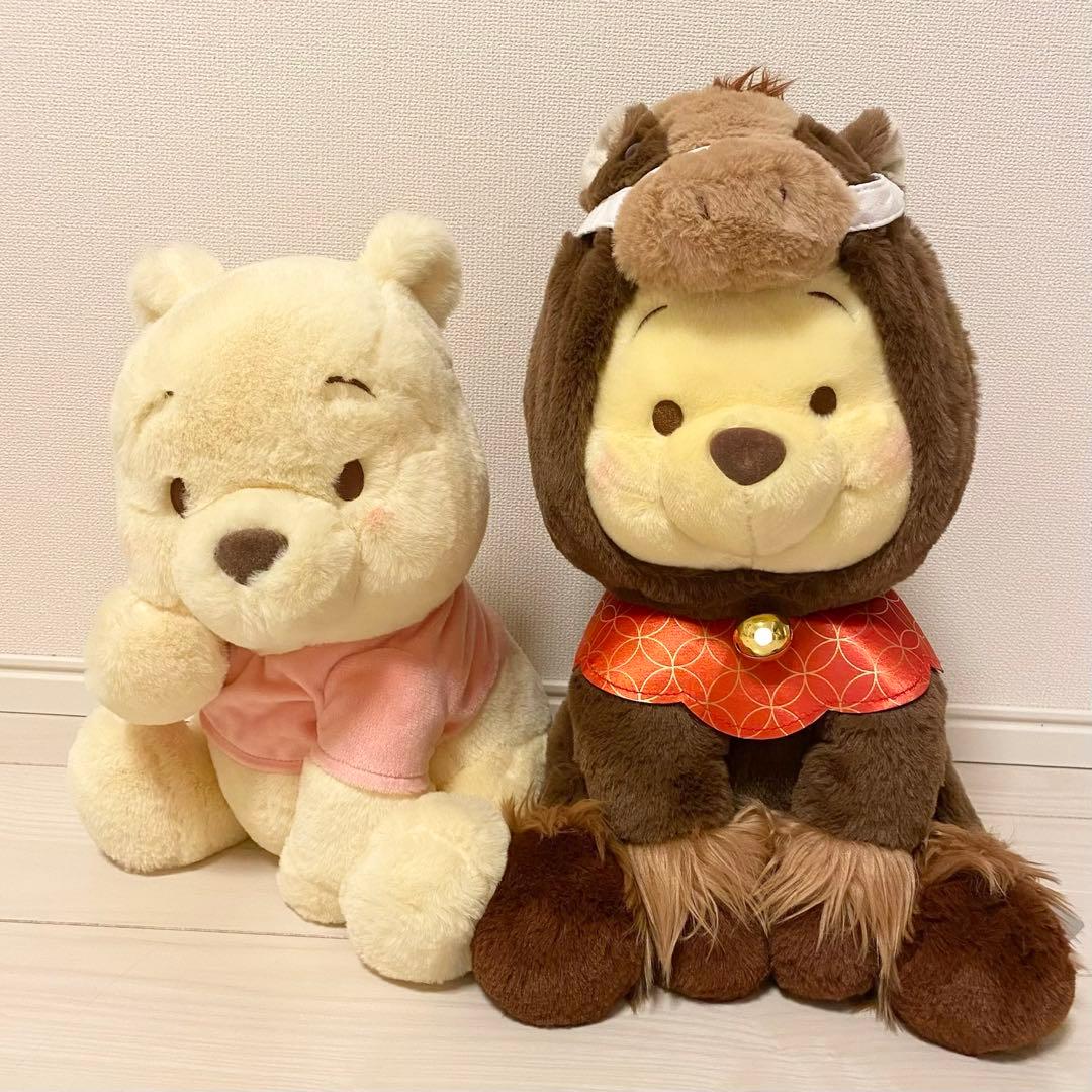 プーさん　ぬいぐるみ　干支　馬　ウマ　ETO 2026 ディズニーストア　M