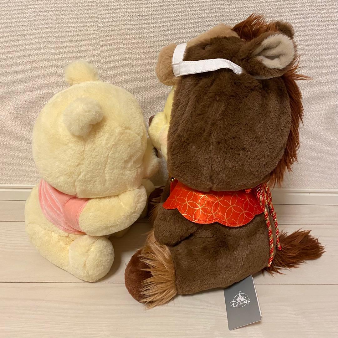 プーさん　ぬいぐるみ　干支　馬　ウマ　ETO 2026 ディズニーストア　M