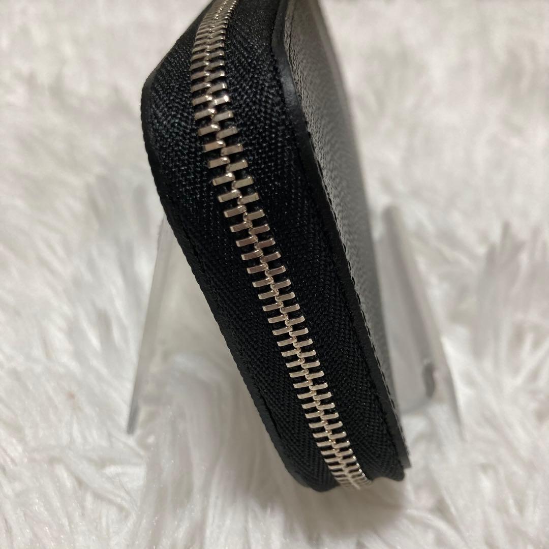 ポーター　エイブル　キーケース　名刺入れ　レザー　3連　L字　シボ革　ジップ