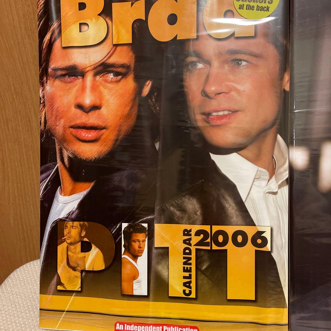 希少　2006年　カレンダー　ブラピ