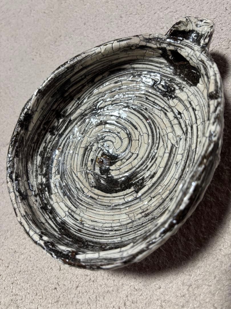 中川自然坊　　刷毛目　片口