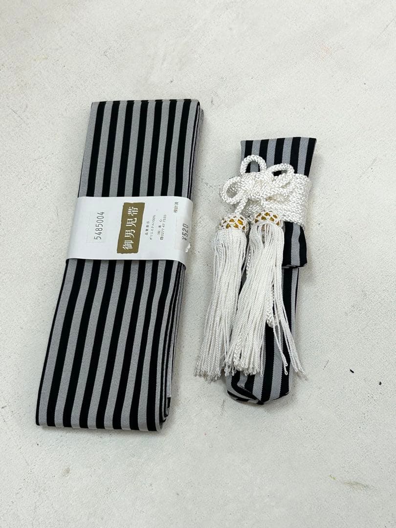 miiー❁ 七五三3歳 羽織・紐・着物・長襦袢・袴・帯・懐剣・ 肩上げ済み