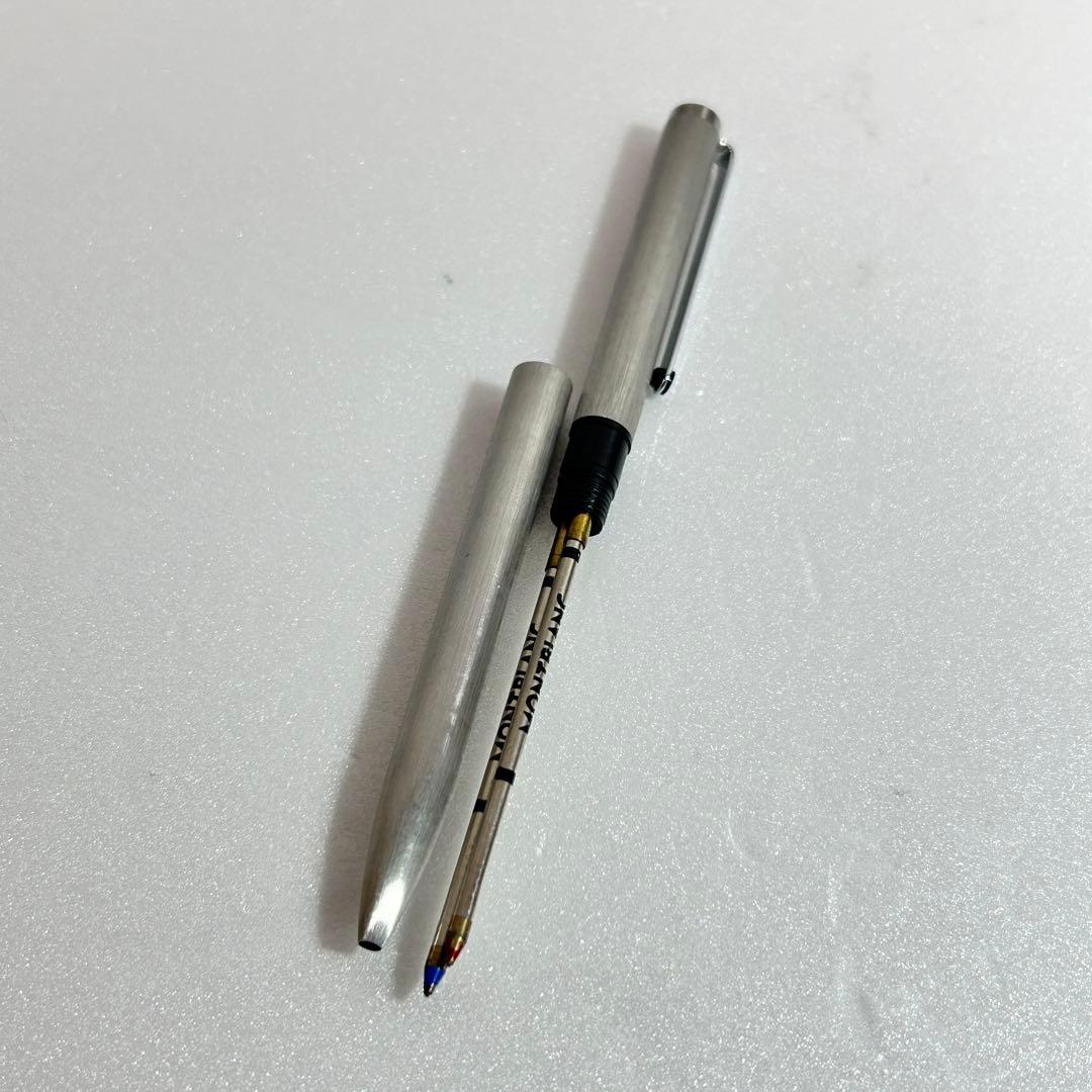 MontBlanc モンブラン 2色ボールペン ツイスト式 Sライン シルバー