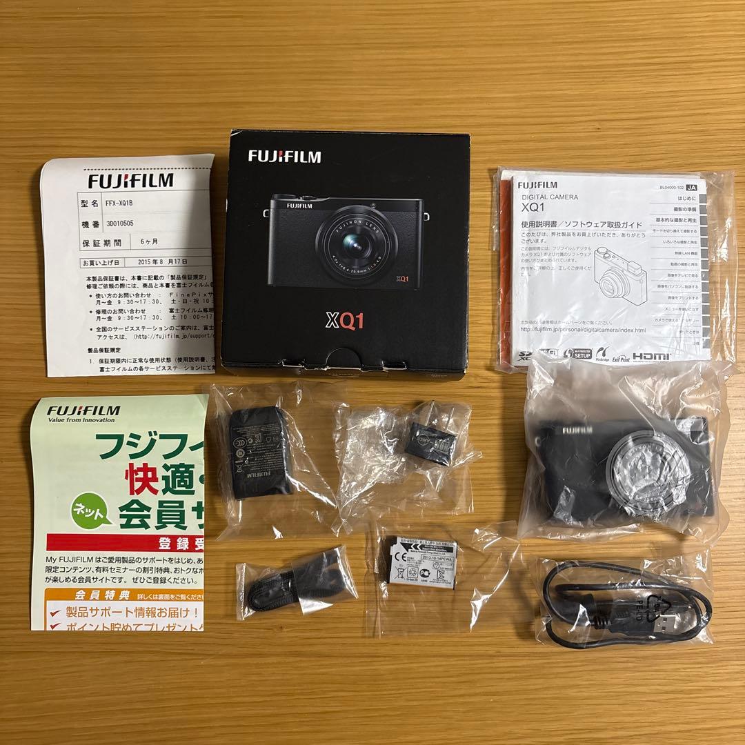 FUJIFILM （富士フイルム）XQ1 デジタルカメラ ブラック