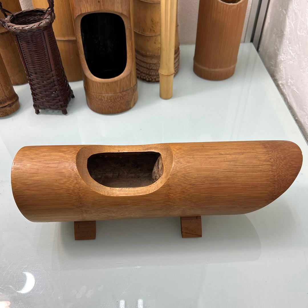 ☆竹の花入・茶道具☆