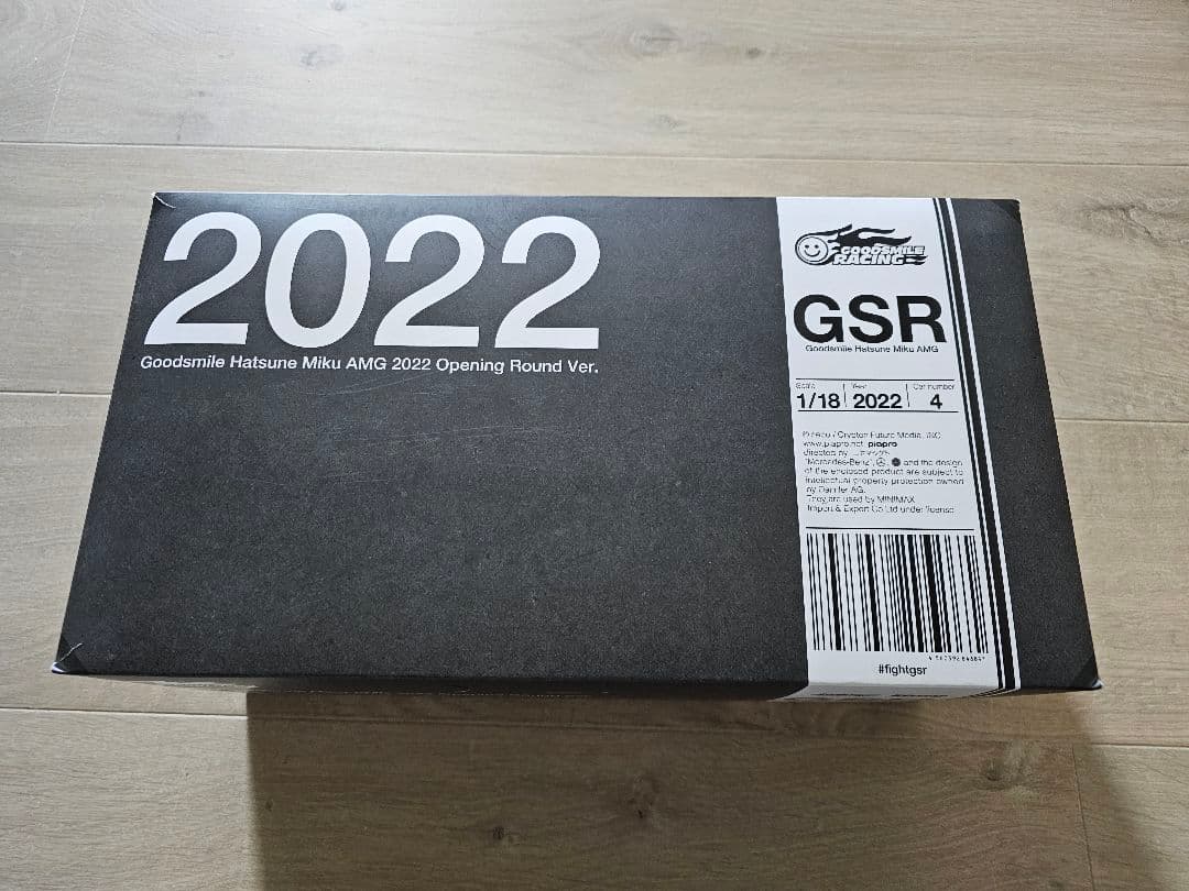 1/18 グッドスマイルレーシング 初音ミク AMG 2022 開幕戦Ver.