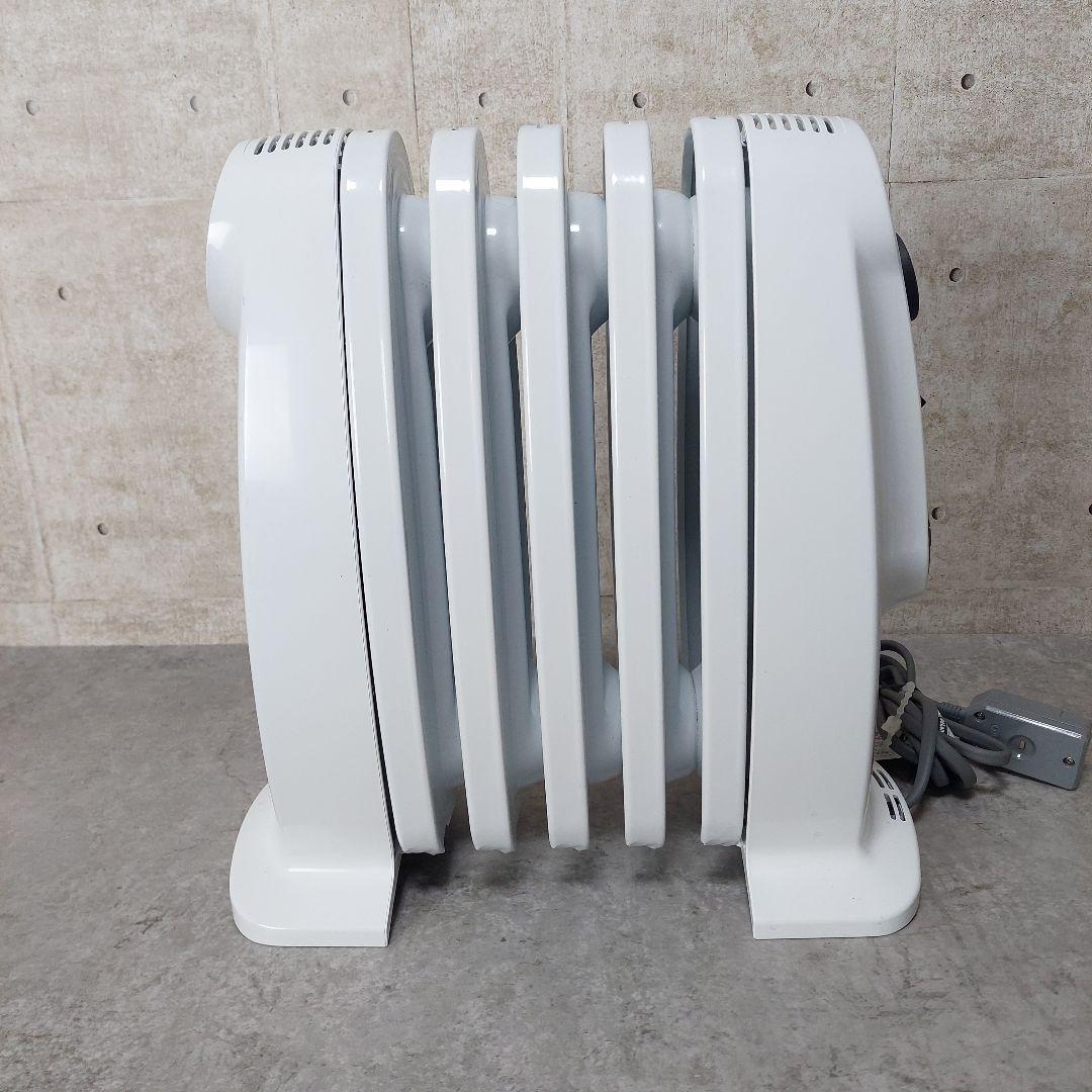 デロンギ ミニオイルヒーター ピュアホワイト グレー NJM0505