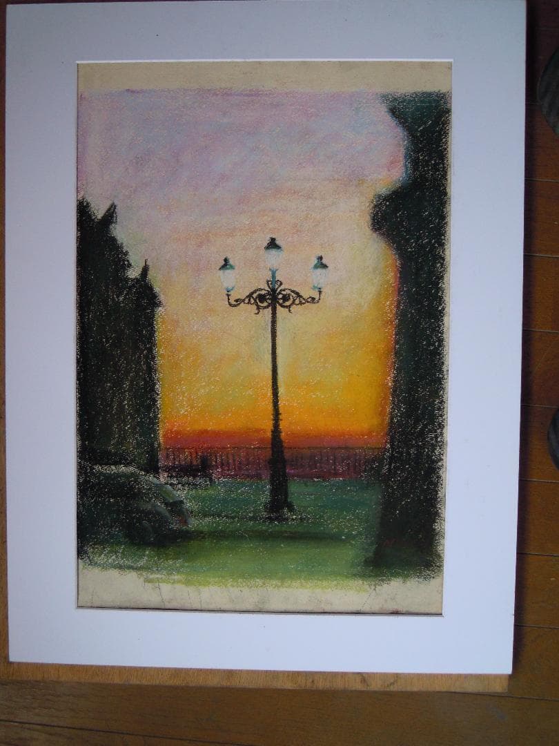 マドリッド王宮前　贄田越郎