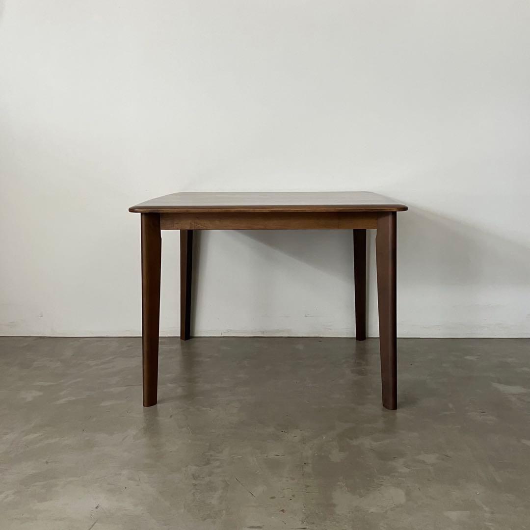 レトロ　アンティーク　古道具　古家具　ダイニング　テーブル　机　木製　カリモク