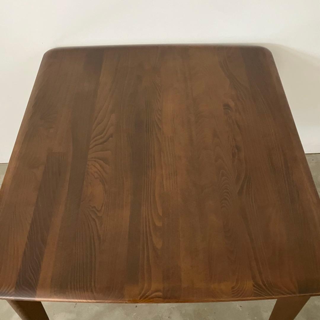 レトロ　アンティーク　古道具　古家具　ダイニング　テーブル　机　木製　カリモク