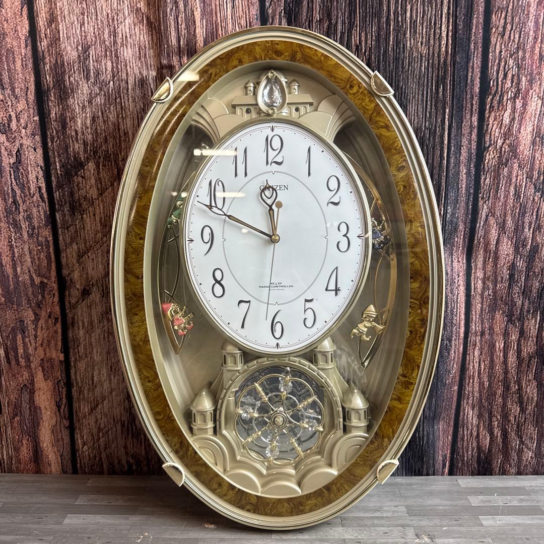 からくり電波時計 ロディ パルミューズクイーンダムDX 稼動品