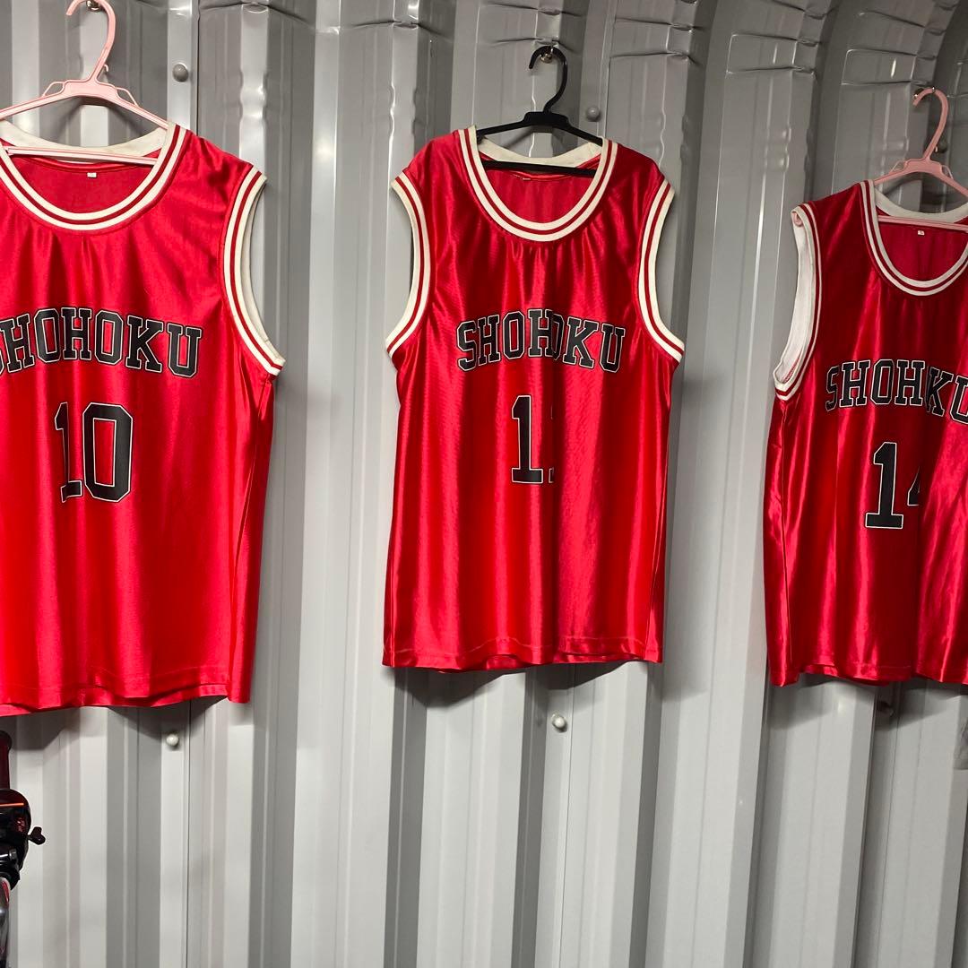 スラムダンク 湘北ユニフォーム6着まとめセット　 バスケット