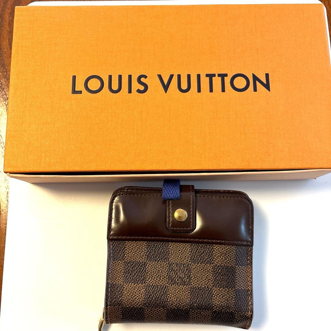 【商品処分前の最終値引げ】LOUIS VUITTON ダミエ 二つ折り財布
