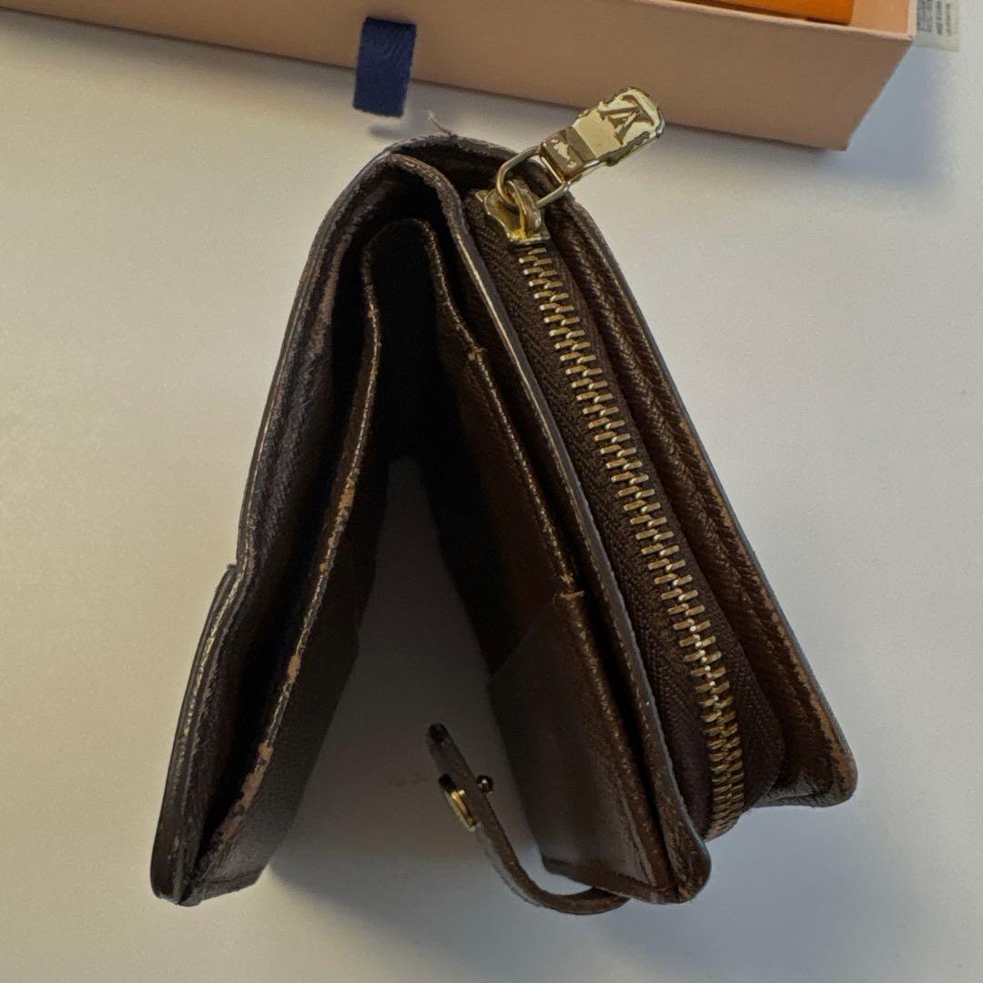 【商品処分前の最終値引げ】LOUIS VUITTON ダミエ 二つ折り財布