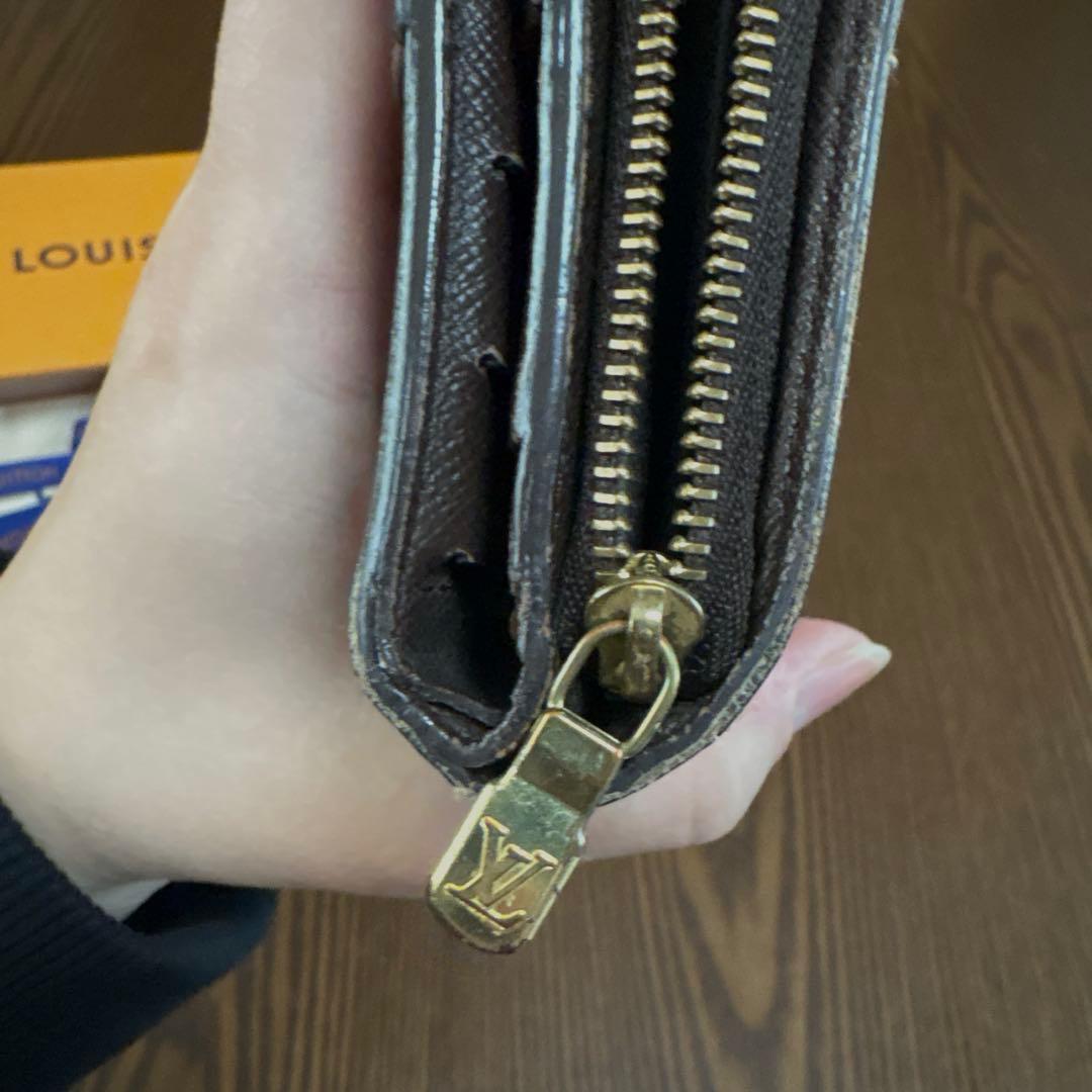 【商品処分前の最終値引げ】LOUIS VUITTON ダミエ 二つ折り財布